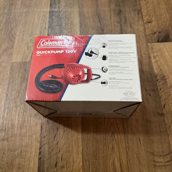 Coleman Quickpump 120V Pump Inflate / Bomba For Airbeds / New - Picture 9 of 11